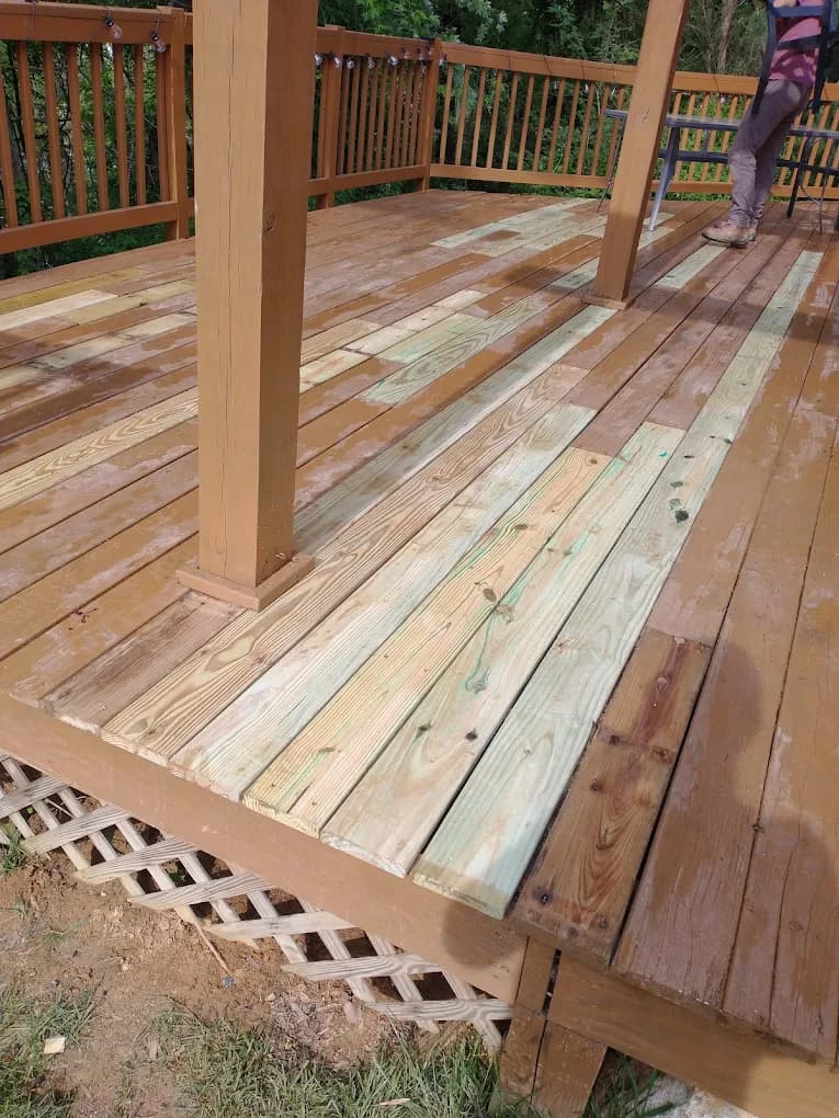 Structural Deck Repair & Framing