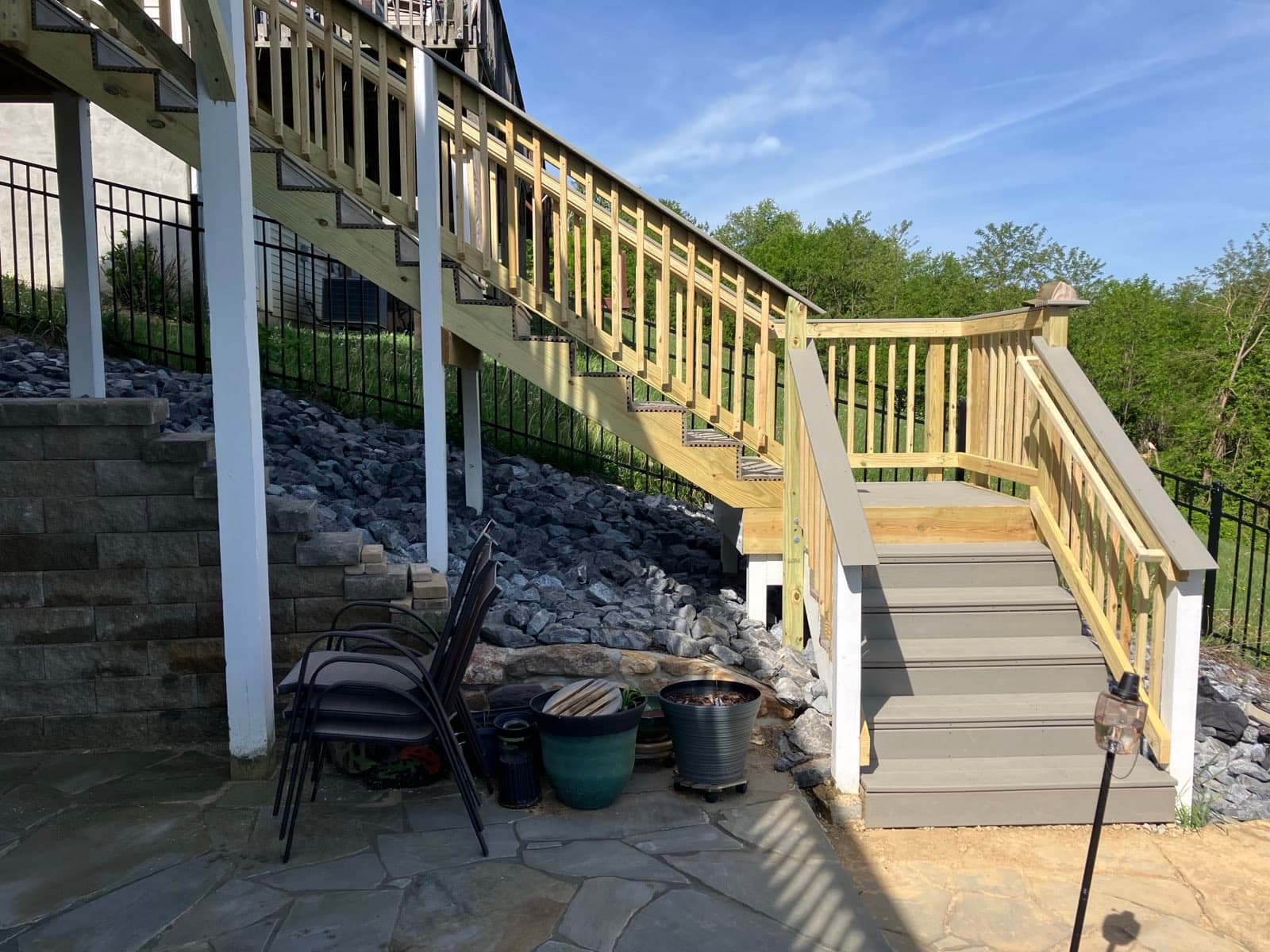 Wide Staircase Design